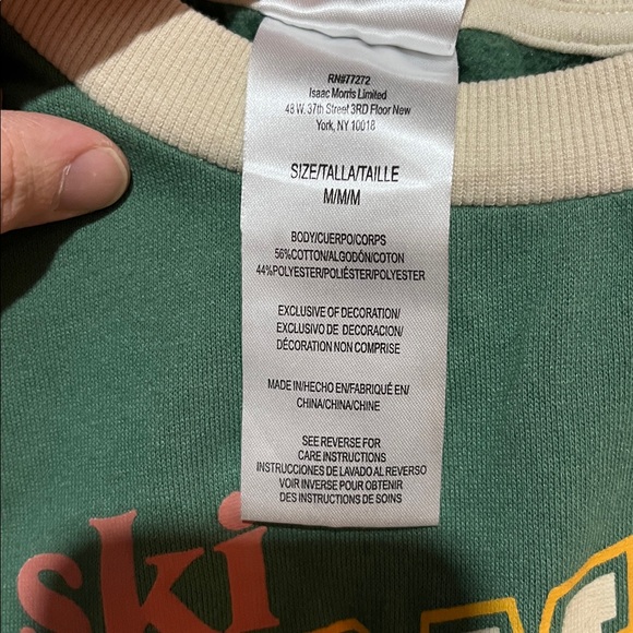 IML vintage style, ski Vermont crewneck - Picture 6 of 6